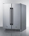 Summit 24" Wide Built-In Refrigerator-Freezer - stainless steel Summit Appliance
